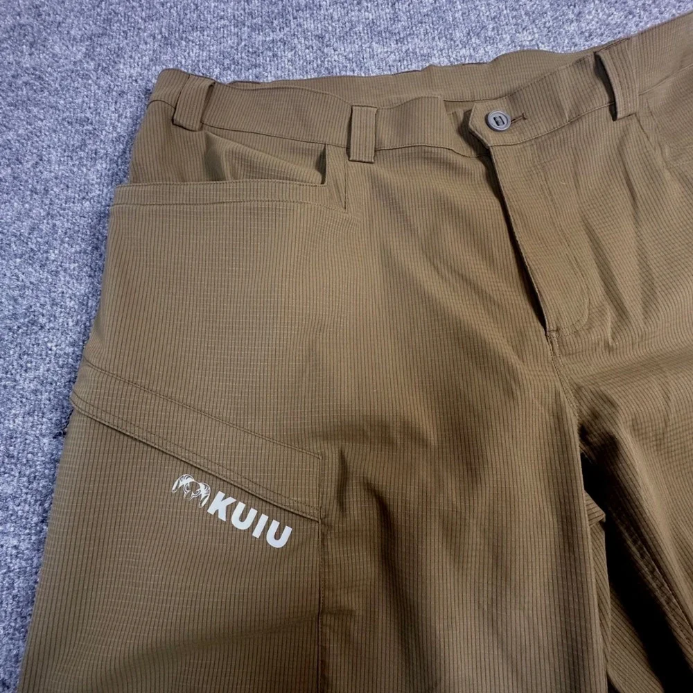 KUIU Tiburon Pants Mens 44 Dark Olive Green Hunting Hiking UPF 50 AirMatrix